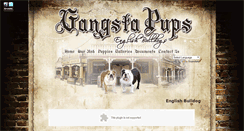 Desktop Screenshot of gangstapups.com